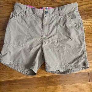 the North Face Girls Size 14-16 Shorts Beige Outdoor Active Hiking Adjustable